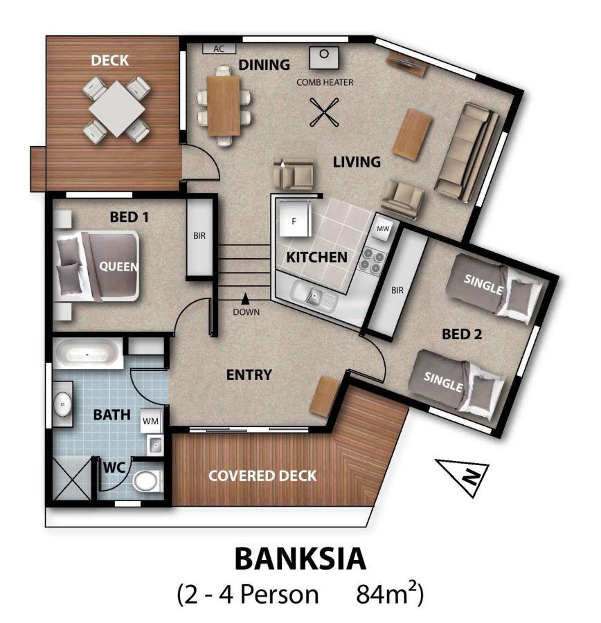 Wonderland Cottages Halls Gap Ngoại thất bức ảnh